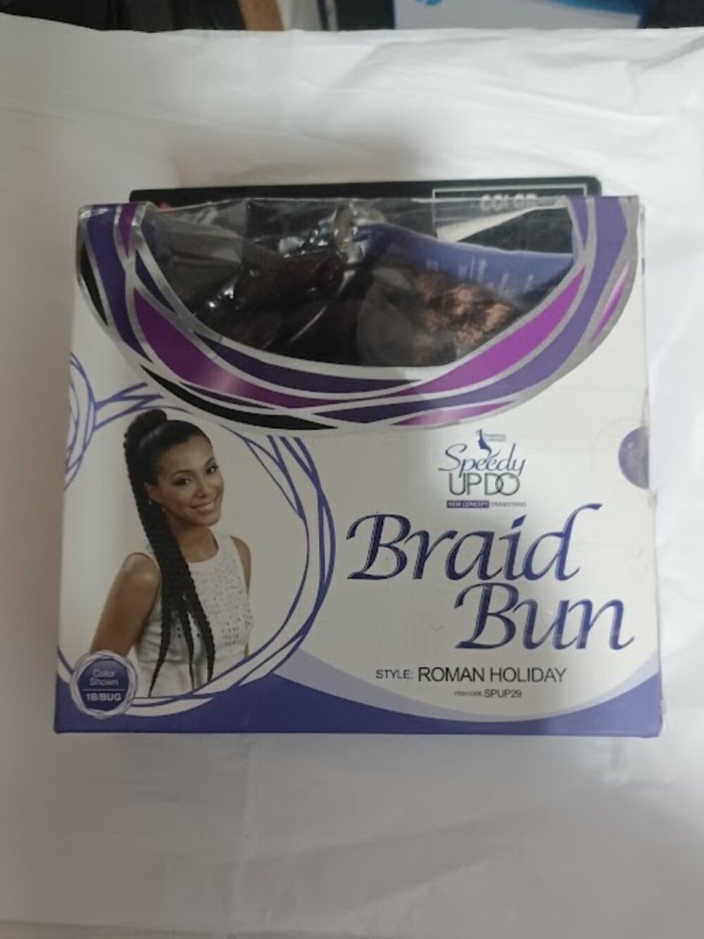 Wig/ Braided ponytail (new) Auburn Color #30